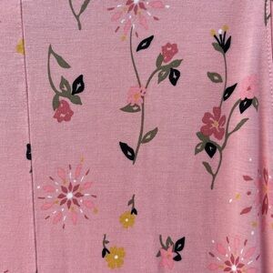 Lane Bryant Pink Floral Print  Tank Women's Size 14/16